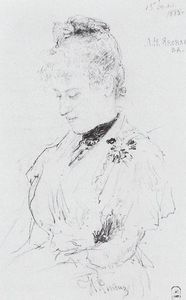 Portrait of L.N. Yakovleva