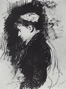 Ritratto of E . D . Batasheva