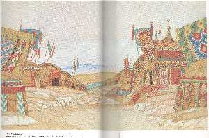 Sketch for the opera ''Prince Igor'' by Alexander Borodin