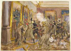 The pogrom of the Winter Palace