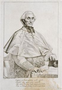 Porträt von Bischof Persigny