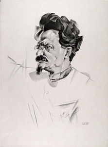 Portrait of Trotsky