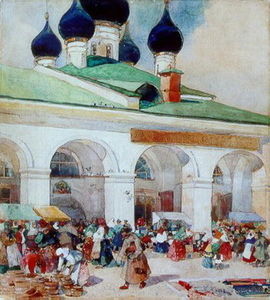 Il mercato di fuori del Khranilovs