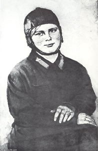 肖像画 of pilot-woman メートル . の . Zimova