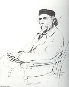 Porträt of N . Chr . Zelinsky
