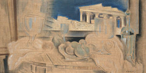 Still Life with Acropolis in the Background