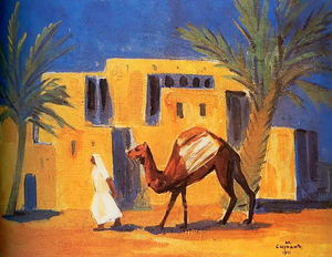 bedouin` con una cammello
