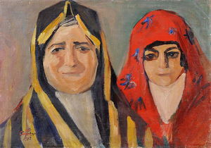 Señoras judíos en Persia