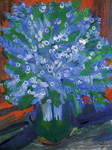  蓝色 花儿