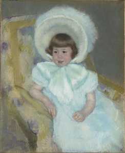 Portrait of Louise Aurora child Villeboeuf