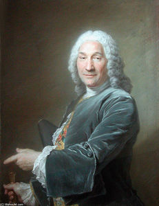 Porträt von René Frémin, Bildhauer