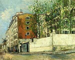 Orchampt street near Montmartre