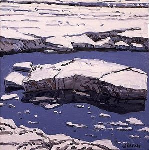 Study for Ice Flow, Allagash