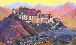 Tibet roccaforte (Potala)
