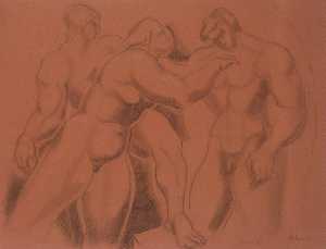 Group of Nude Figures