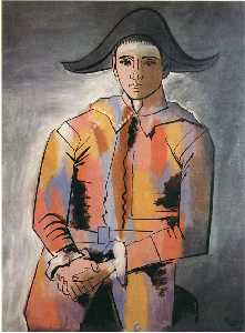 Harlequin with his hands crossed (Jacinto Salvado)
