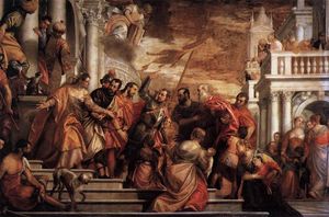 Saints Mark et marcellinus étant conduit à martyre