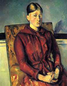 Madame Cezanne with a Yellow Armchair