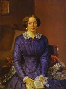 Portrait of Elizaveta Petrovna Zhdanova