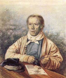 Portrait d AI Fedotov, père de l artiste