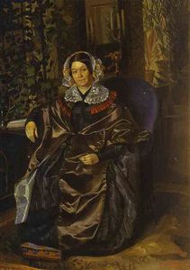 玛丽亚的肖像Druzhinina夫娜的