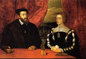 チャールズ V そして 皇后 イザベラ