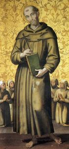 St. Francis und die vier gehorsam
