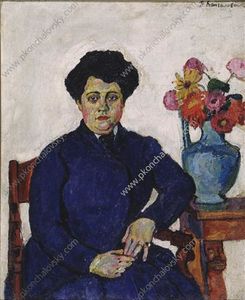 Portrait of O. Konchalovskaya