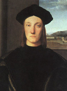 肖像 Guidobaldo 达 蒙特费尔特罗 , 公爵 乌尔比诺