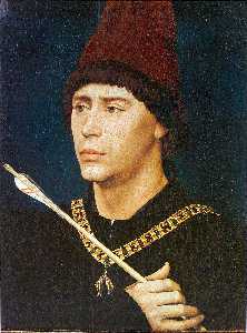 retrato de antoine , bastardo de borgoña
