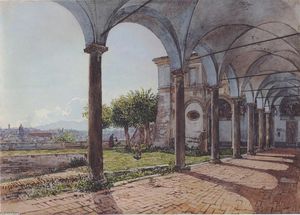 Blick aus dem Kloster von Sant Onofrio in Rom