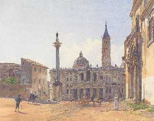 The Basilica of Santa Maria Maggiore in Rome