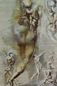 Untitled - Nude Figures after Michelangelo