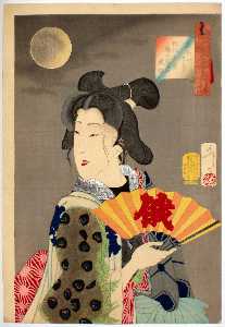The Appearance of a Brothel Geisha of the Koka Era
