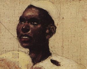 The head of nubian man