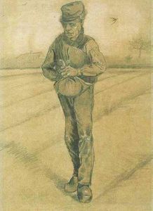 Sower with Hand in Sack
