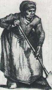 Peasant Woman with Spade