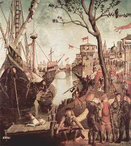 Arrival of St.Ursula during the Siege of Cologne