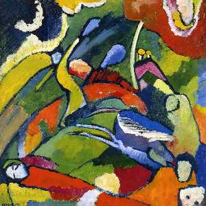 Two riders and reclining figure