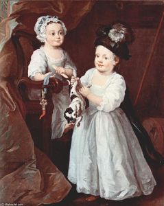 Portrait of Lady Mary Grey and Lord George Grey