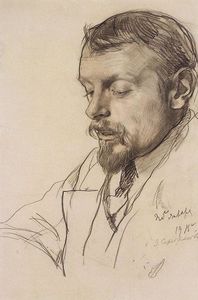 Portrait of Boris Serebryakov 