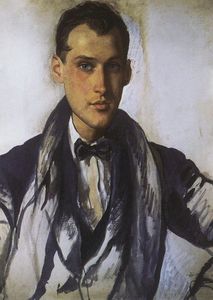 Portrait of Sergei Rostislavovich Ernst 