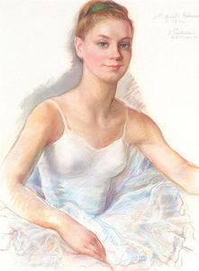 Portrait of a ballerina Muriel Belmondo 