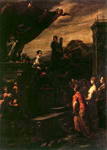 Alegoría de la coronación de fernando II LA de' Medici