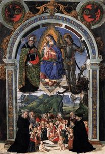 Depiction of Porta Sancti Angeli Auguste Perusie