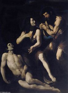 Lamento of Adam y Eve en el Muerto Abel