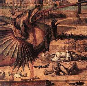St George and the Dragon (detail)
