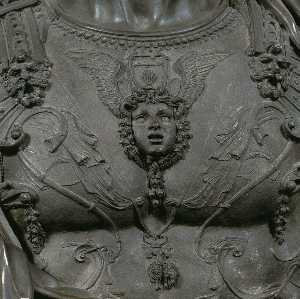 busto de Cosme I  Detalle