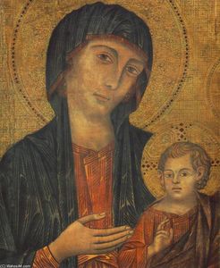 The Madonna in Majesty (detail)