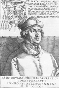 Kardinal Albrecht von Brandenburg oder die kleine Cardinal